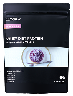 ウルトラプロテイン　ストロベリー、紫芋 ホエイダイエットプロテイン(450g) 紫芋風味 | 【セール開催中